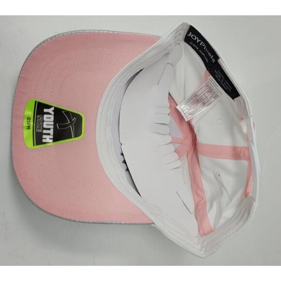 Unicorn Hat Girls White Adjustable Holographic Brim Baseball Cap Kids Youth - Picture 6 of 6